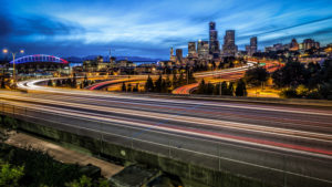 USA, Washington, Seattle, skyline USA, Washington, Seattle, skyline